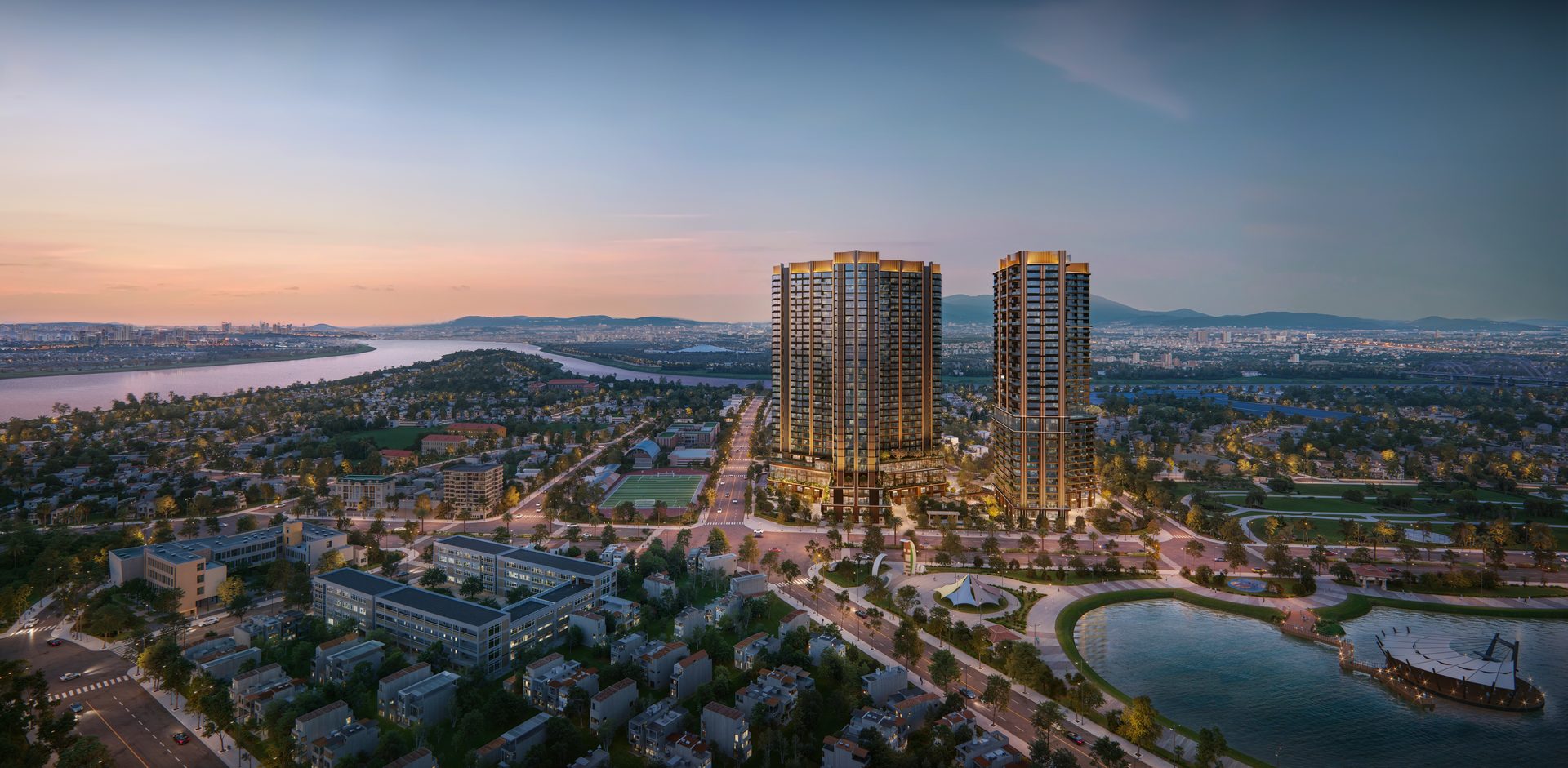 The Magnolia — Phối cảnh tổng thể dự án